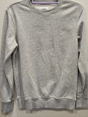 Goodfellow & Co Light Gray Crewneck Sweatshirt